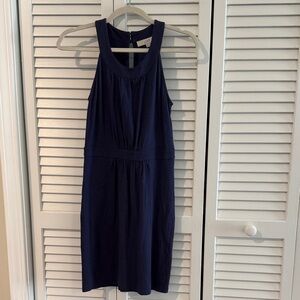 LOFT Navy Blue Mini Dress